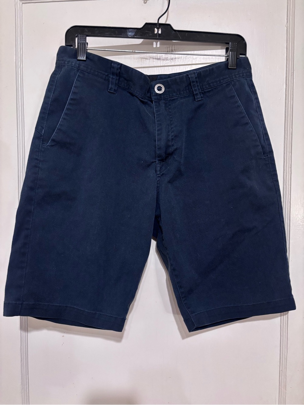 Volcom Men's Navy Flat Front Shorts